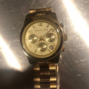 Michael Kora Gold Watch